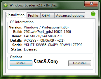 Windows 7 Professional Activation Crack